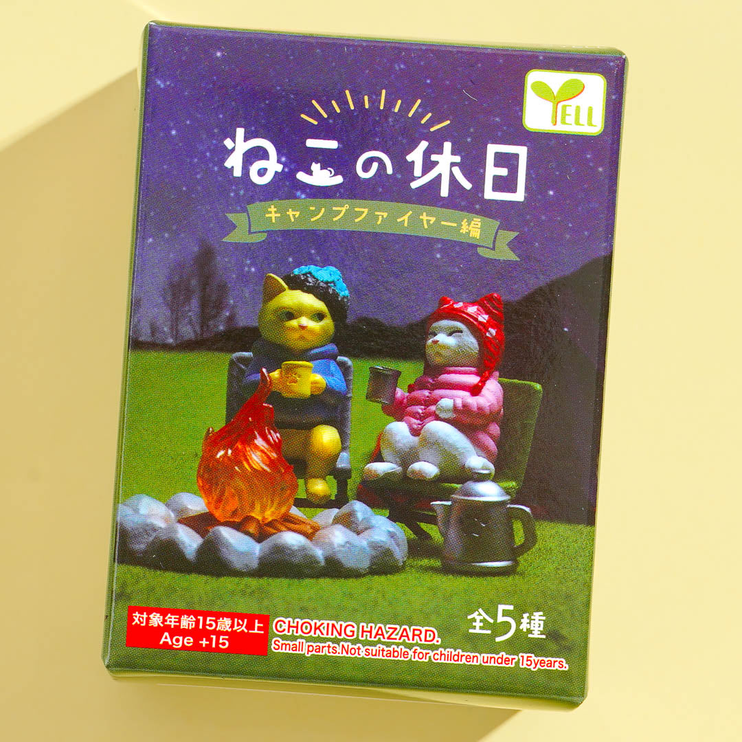 Yell Cat Campfire Collectible Figure