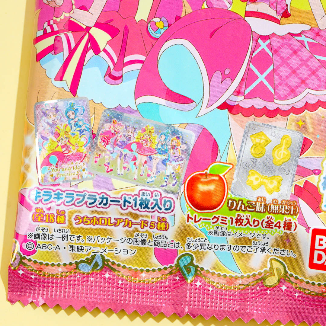 Kimi to Idol Pretty Cure Kirakira Gummy Candy With Card