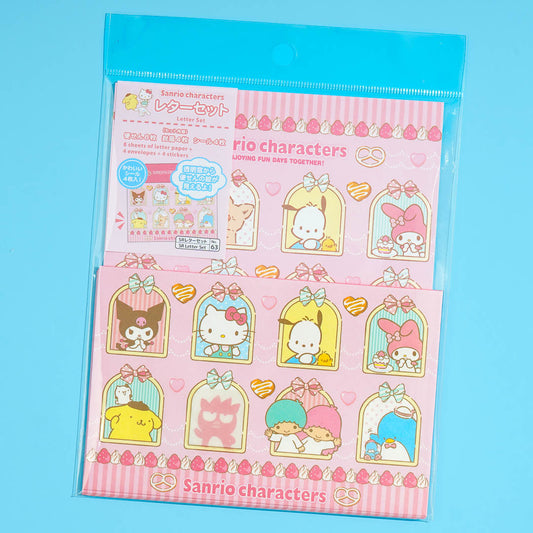 Sanrio Characters Window Letter Set