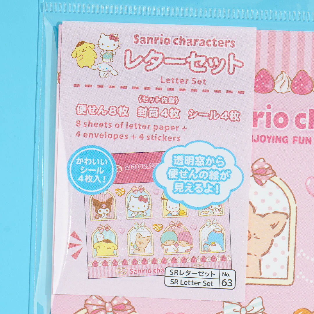 Sanrio Characters Window Letter Set