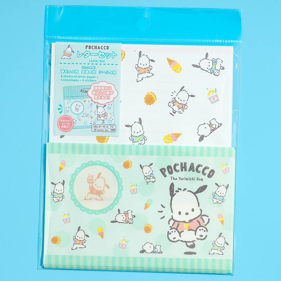 Pochacco The Yorimichi Dog Letter Set