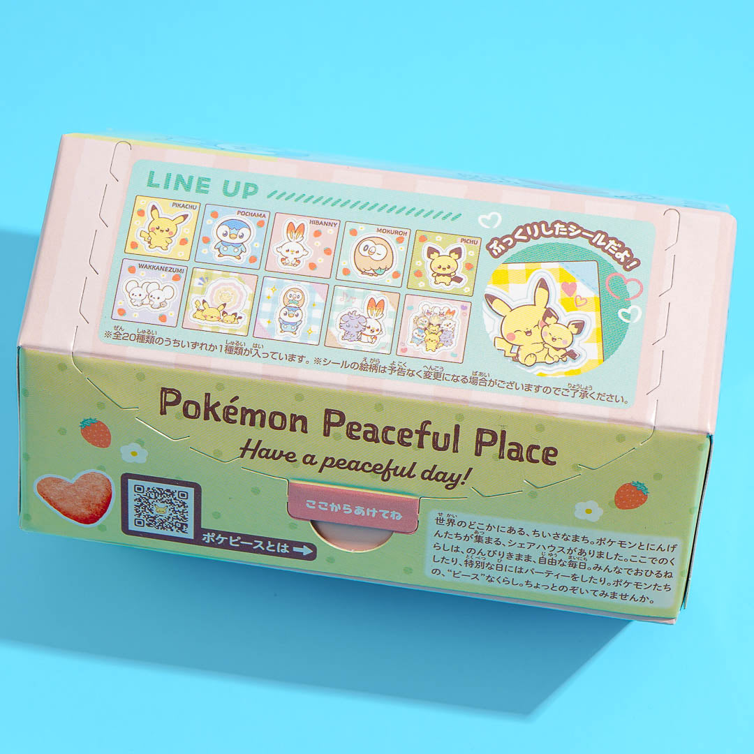 Tohato Pokemon Pokepeace Heart Snack - Strawberry