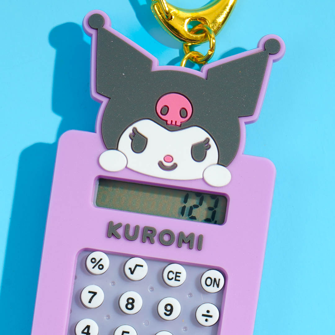 Kuromi Pretty Face Mini Calculator Charm