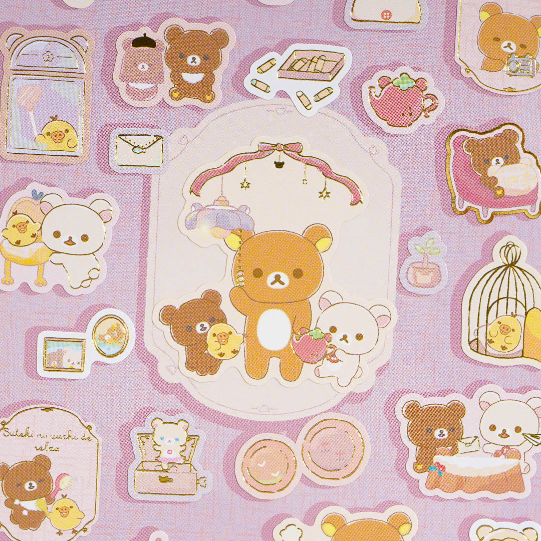 Rilakkuma Wonderful House Stickers