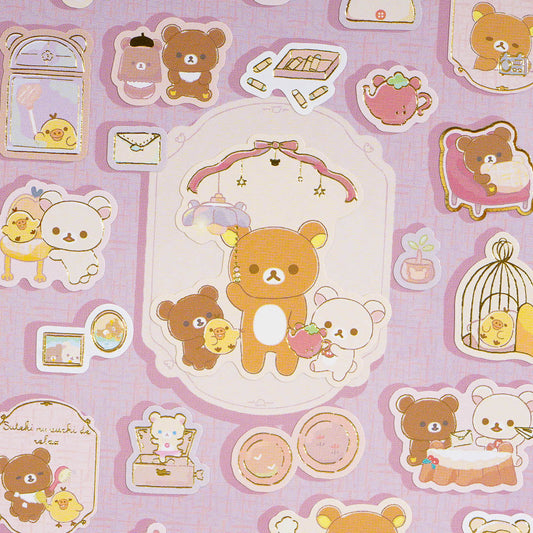 Rilakkuma Wonderful House Stickers