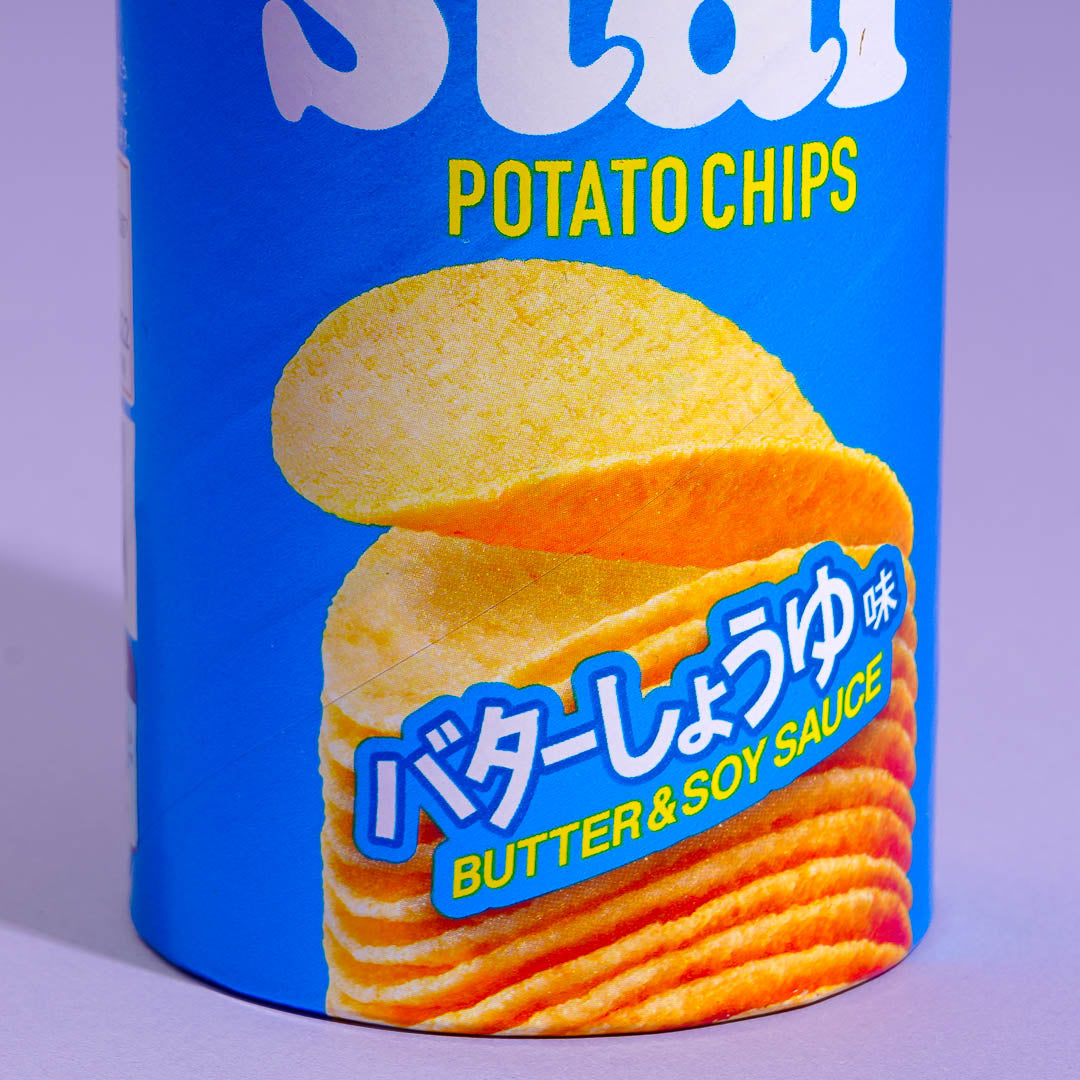 Chip Star Potato Chips - Butter & Soy Sauce