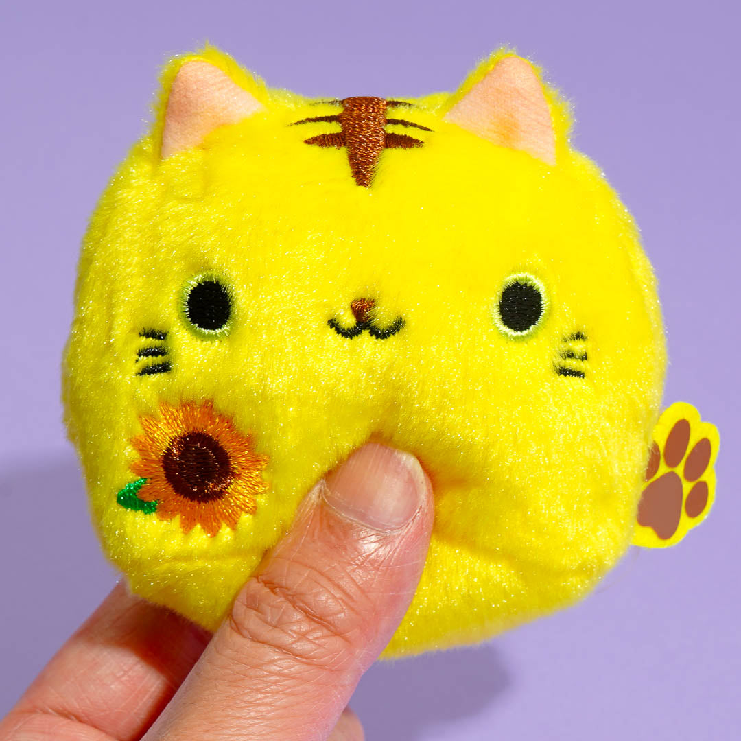 Neko Dango Flower Plushie - Sunflower / Mini