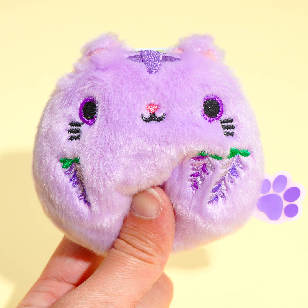 Neko Dango Flower Plushie - Wisteria / Mini