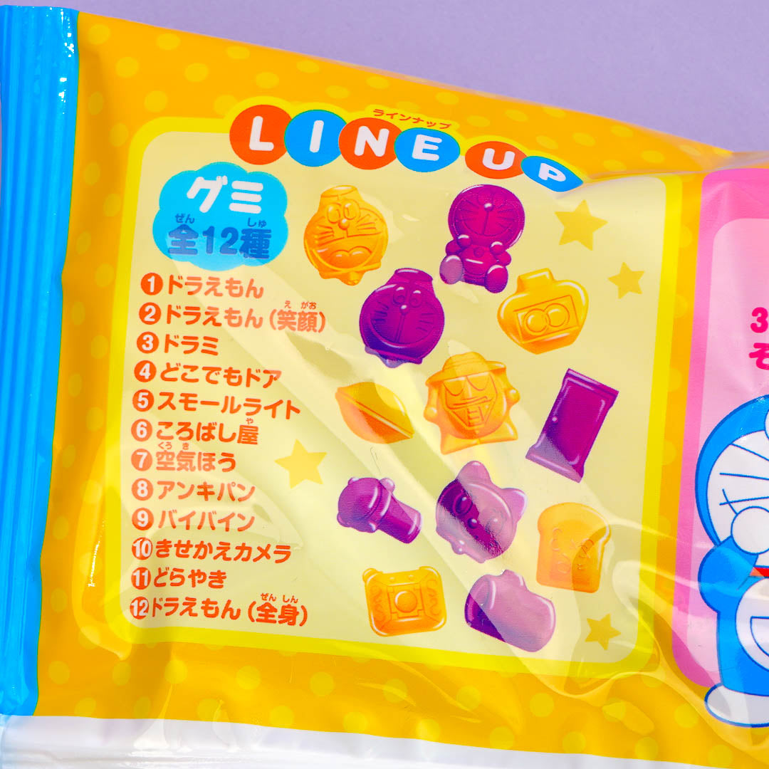 Doraemon Rolling Rock Paper Scissors Gummy
