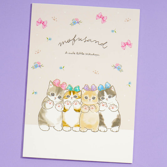 Mofusand Ribbon Kitty Notebook