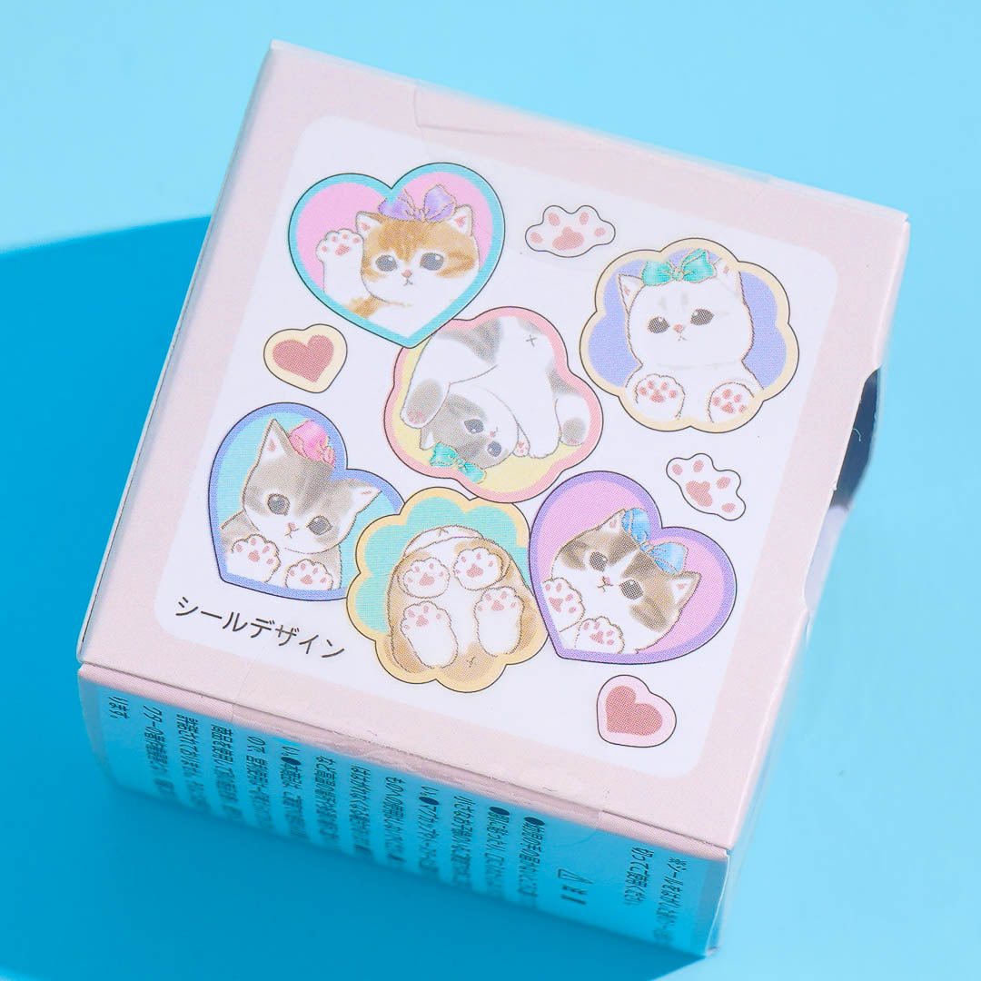 Mofusand Ribbon Kitty Masking Stickers