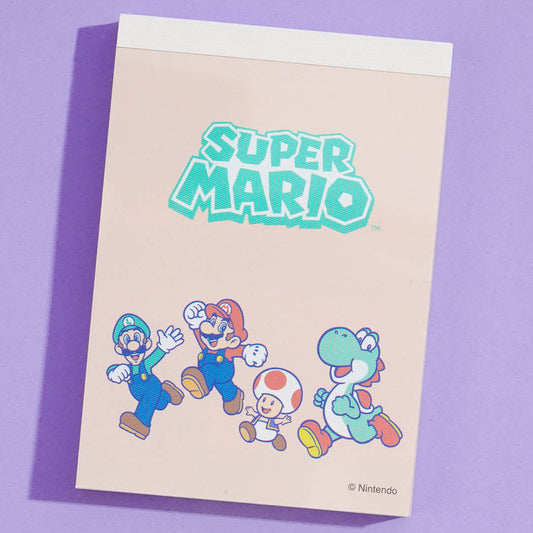 Super Mario Fun Run Mini Memo Pad