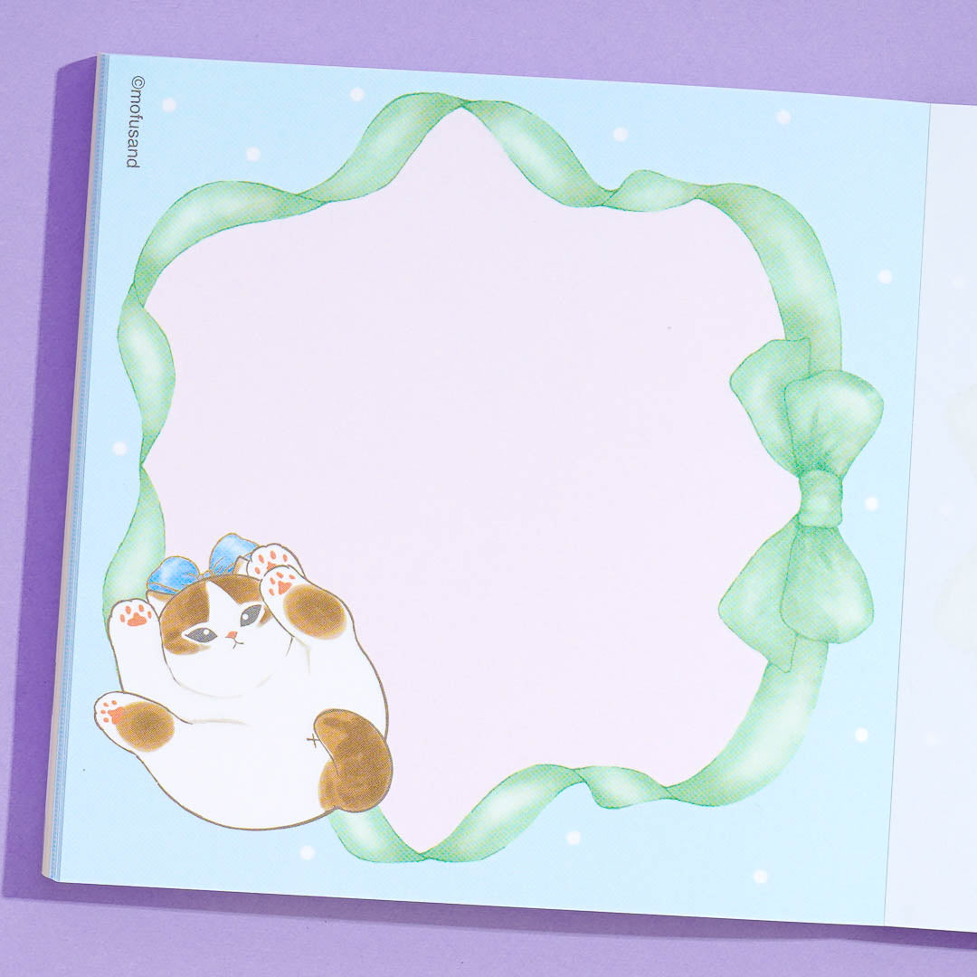 Mofusand Ribbon Kitty Memo Pad