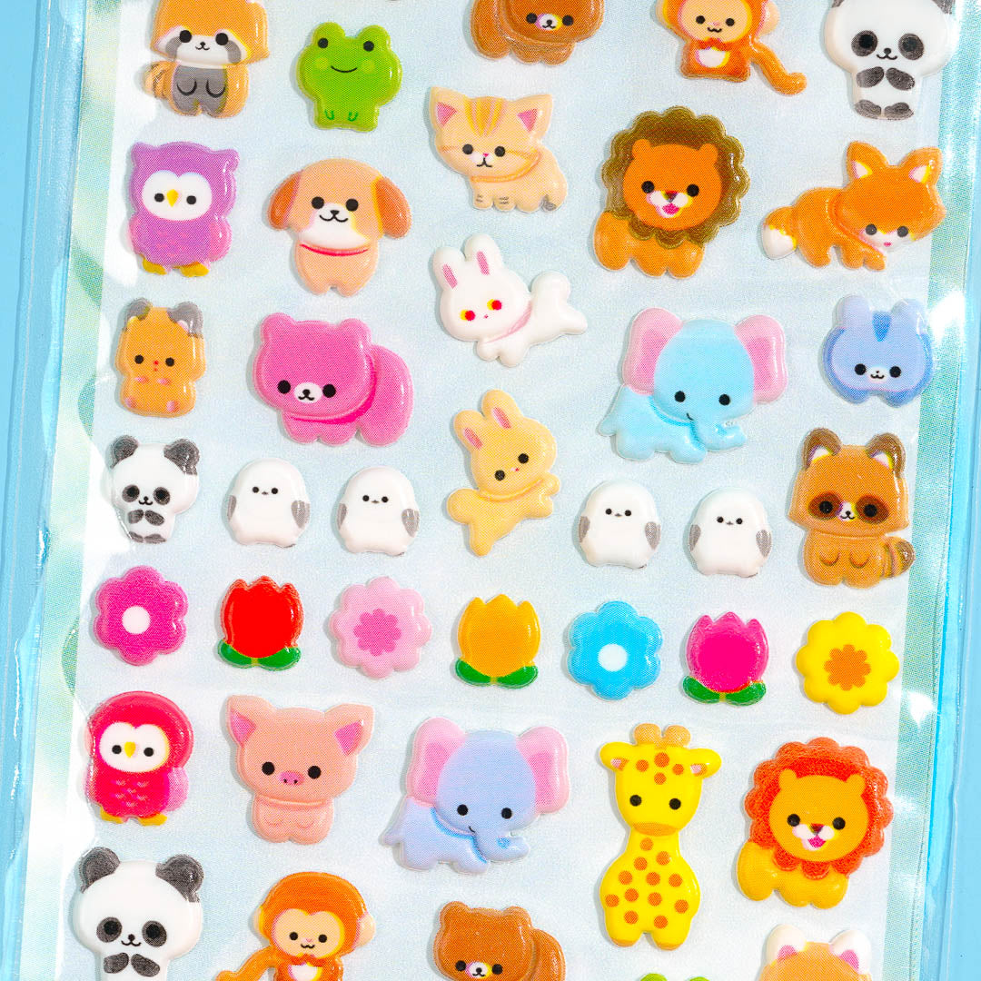 Chubby Animals Pucchiri Seal Sticker
