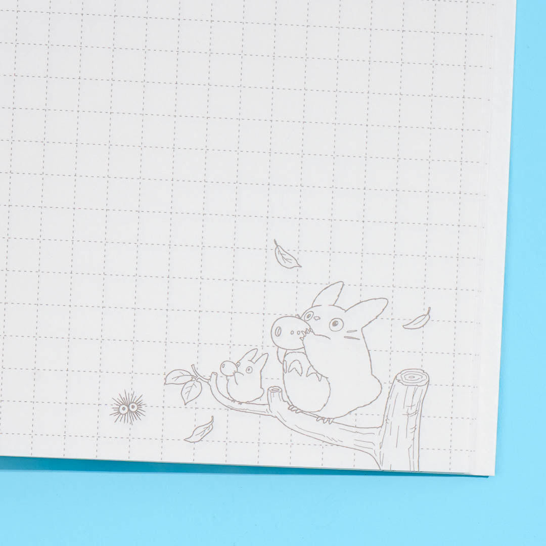 My Neighbor Totoro Apple B6 Graph Paper Notebook