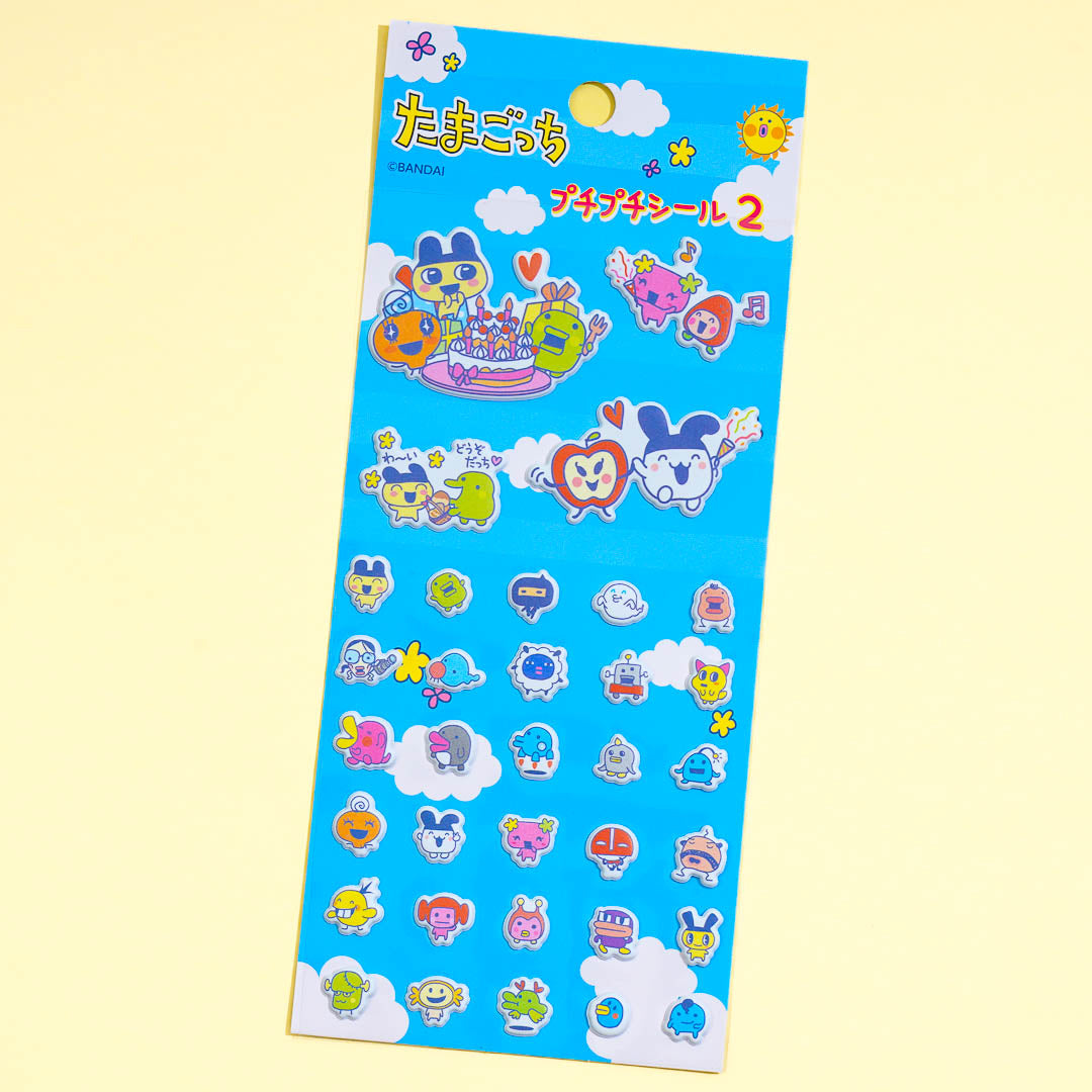 Tamagotchi Silly Puffy Stickers