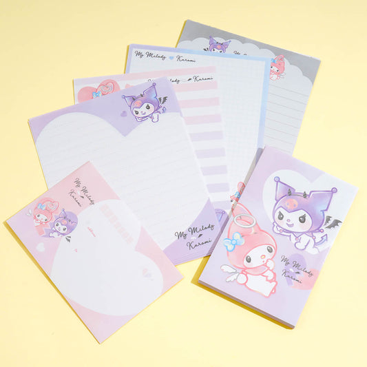 My Melody & Kuromi Angel & Devil Letter Set