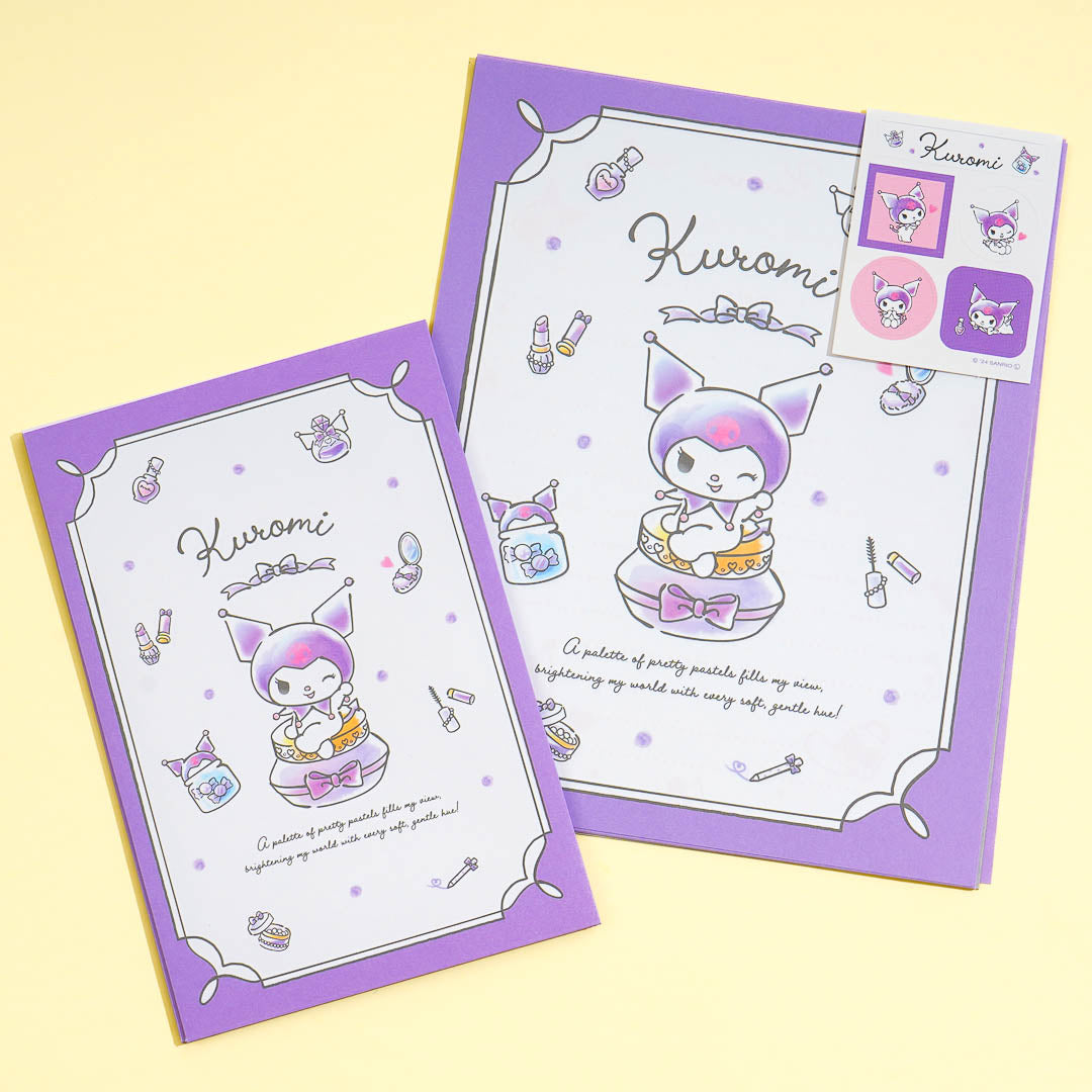 Kuromi Makeover Letter Set