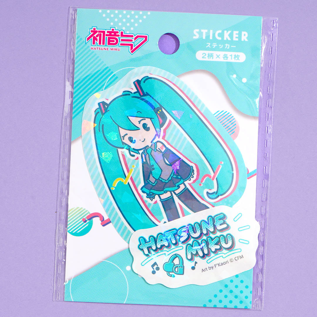 Hatsune Miku Holographic Stickers