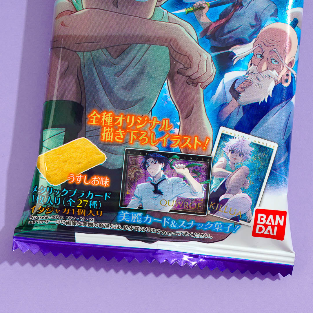 Hunter x Hunter 3 Potato Itajaga Snack With Card