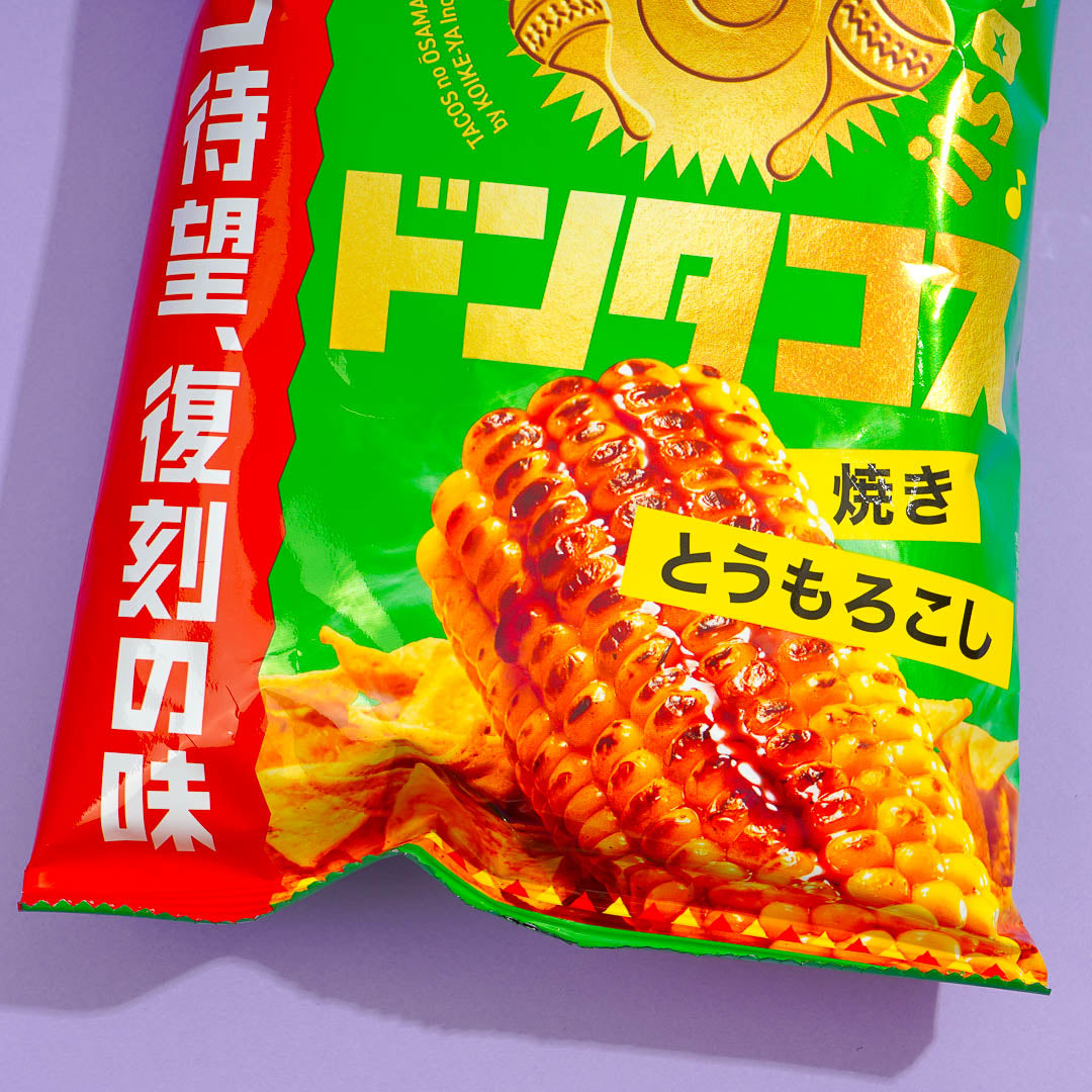Koikeya Don Tacos Tortilla Chips - Grilled Corn