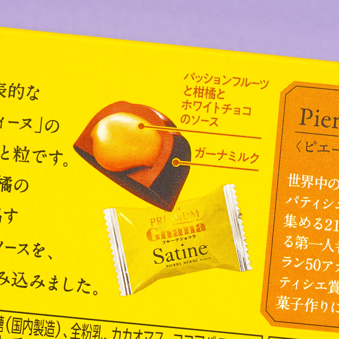 Lotte Premium Ghana Satine Fruit Chocolate