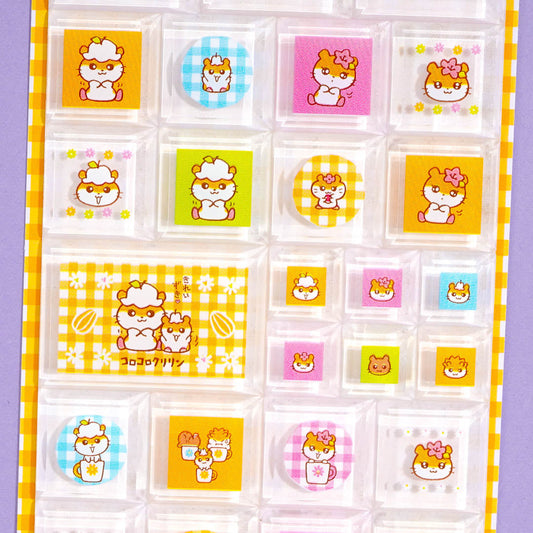 Corocorokuririn Ballet Core Tile Stickers