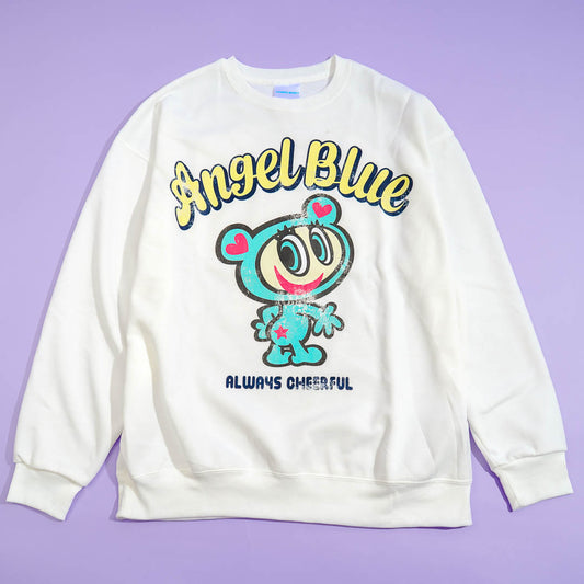 Angel Blue Vintage Sweatshirt