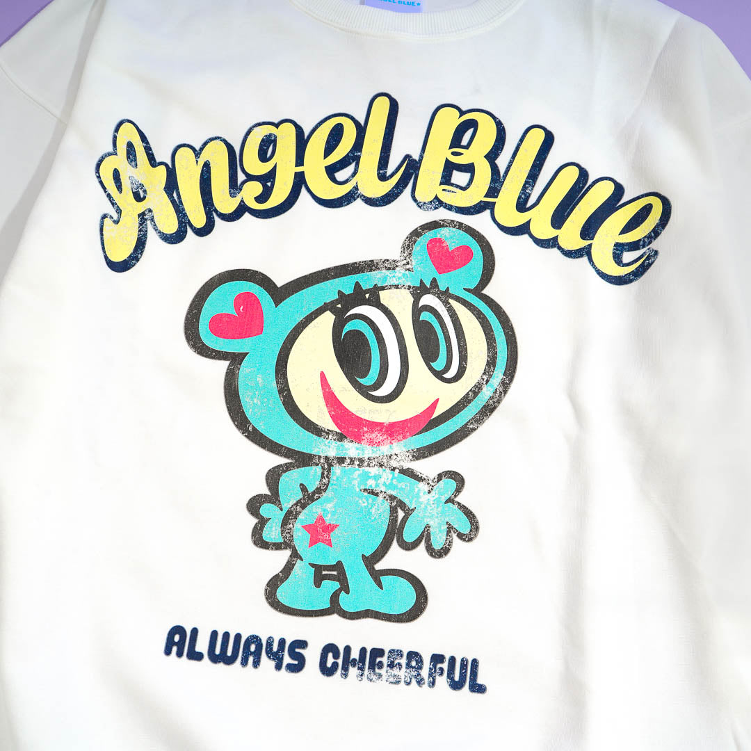 Angel Blue Vintage Sweatshirt