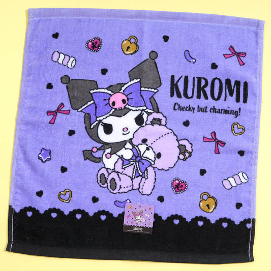 Kuromi Pastel Bear Hand Towel