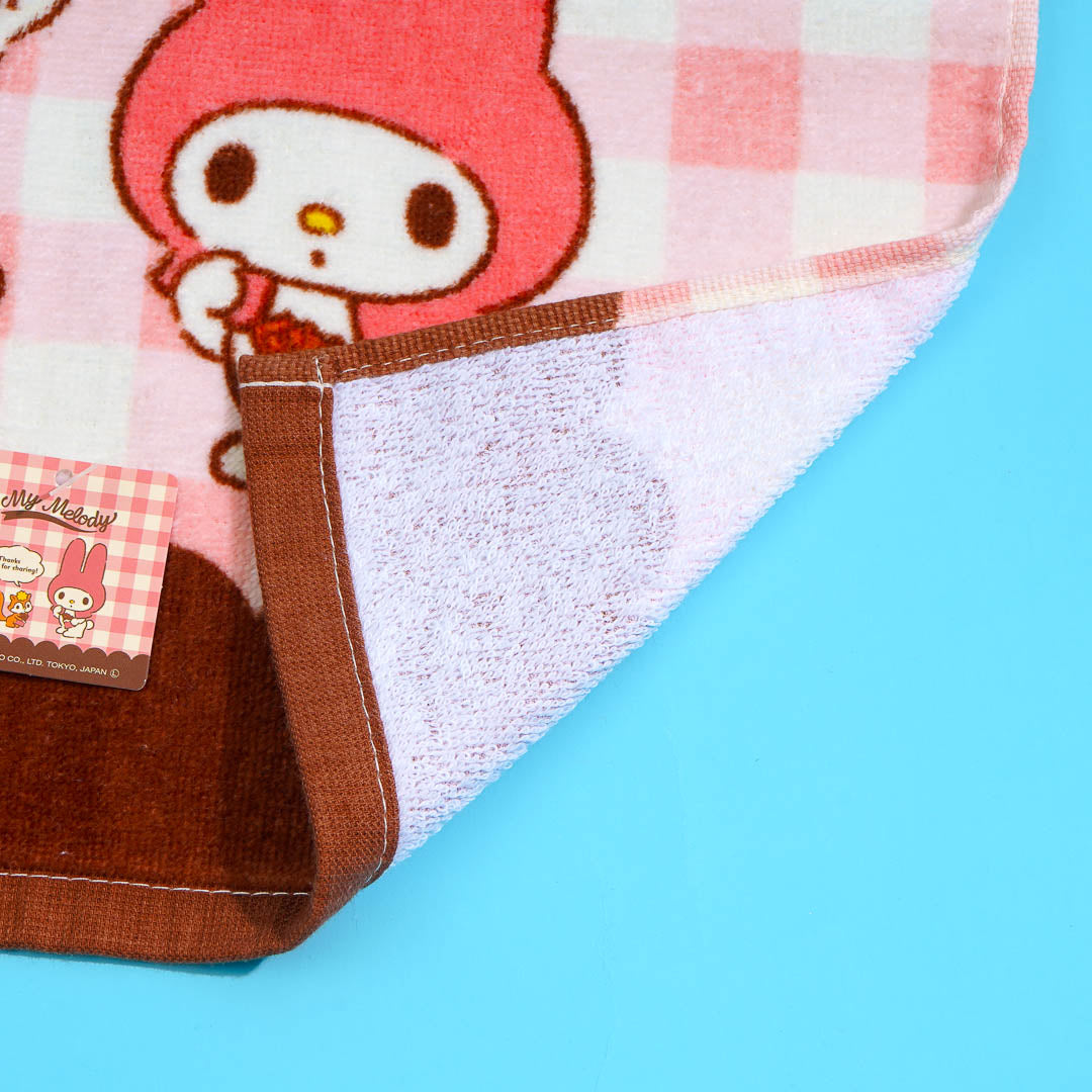 My Melody Squirrel Friend Hand Towel