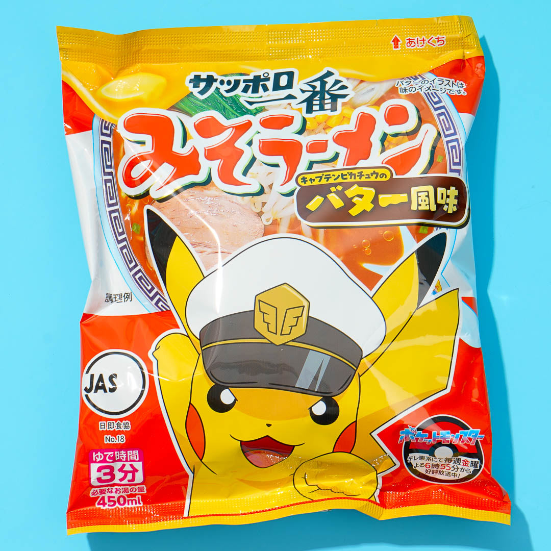 Pokemon Sapporo Ichiban Ramen Noodles - Miso