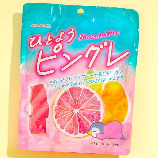 Hitoyou Pingure Yokan - Pink Grapefruit