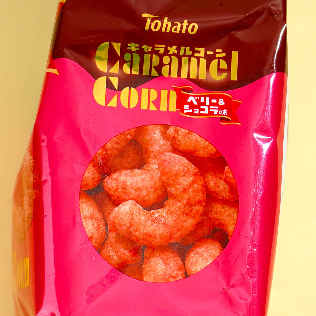 Tohato Caramel Corn - Berry & Chocolate