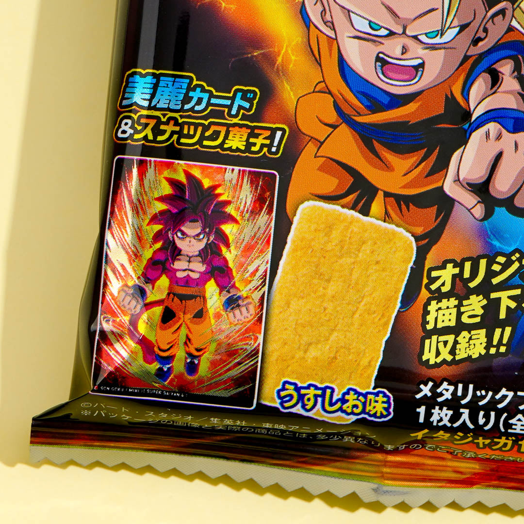 Dragon Ball Itajaga Potato Snacks With Card
