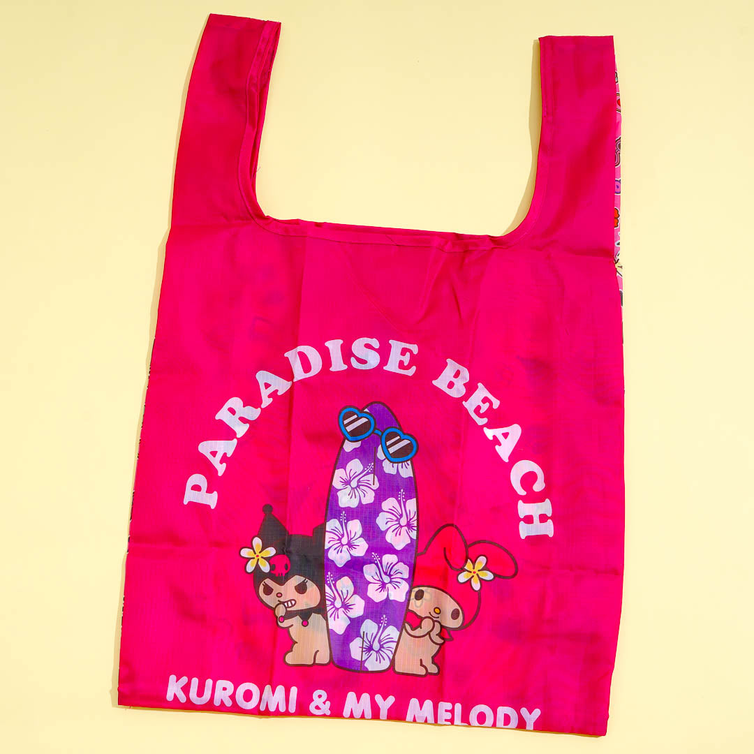 My Melody & Kuromi Paradise Beach Tote Bag