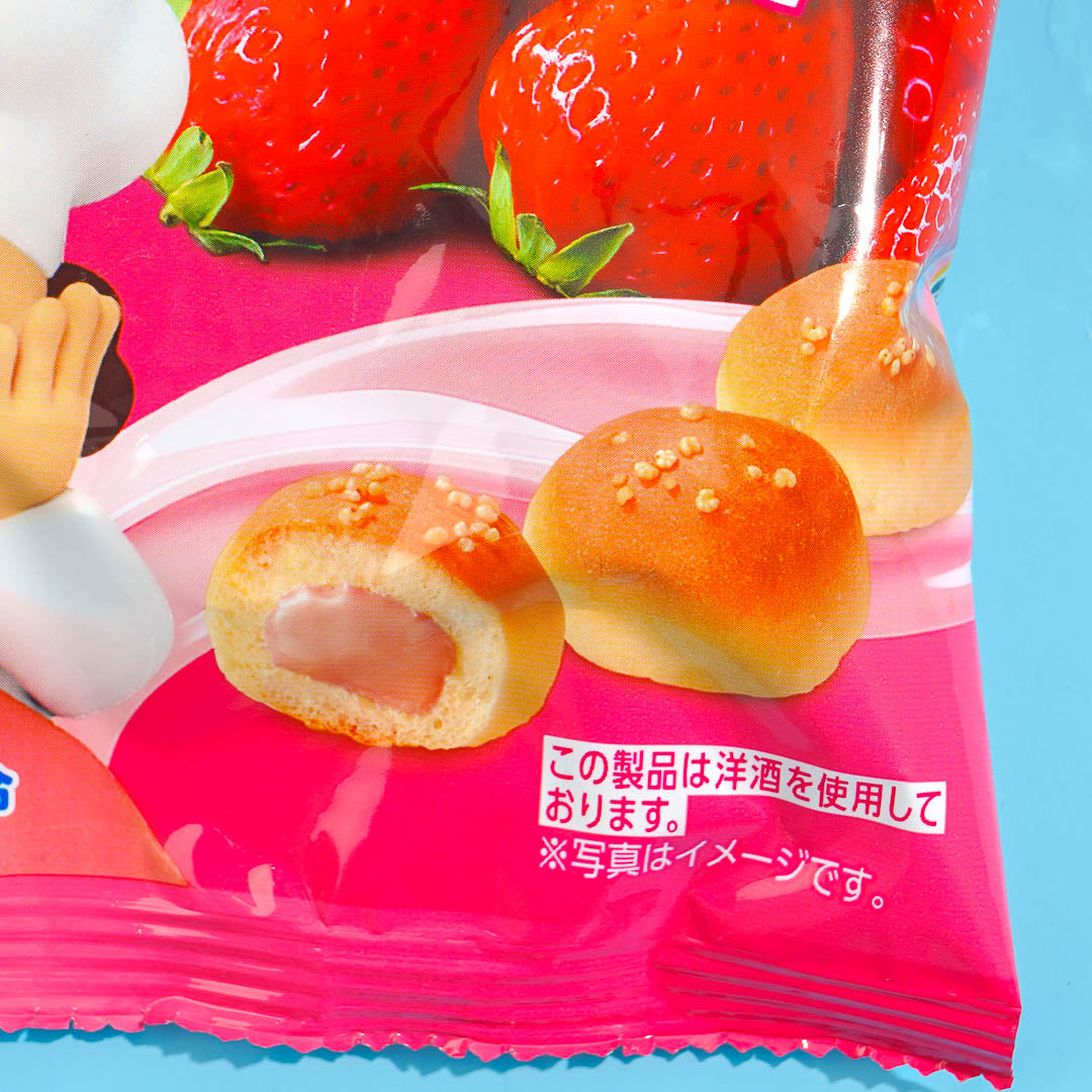 Bourbon Strawberry Cream Anpan Snacks