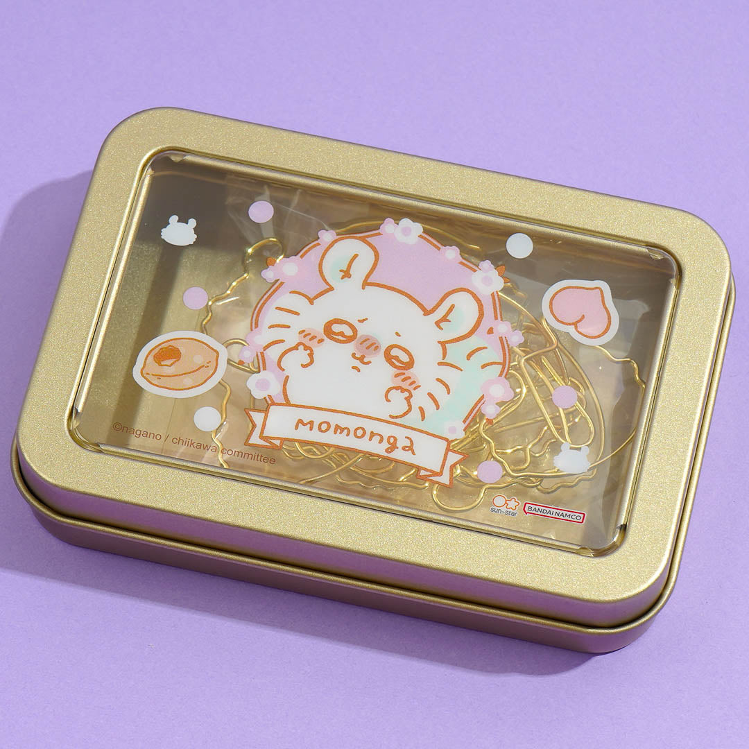 Chiikawa Momonga Paper Clip Can Box