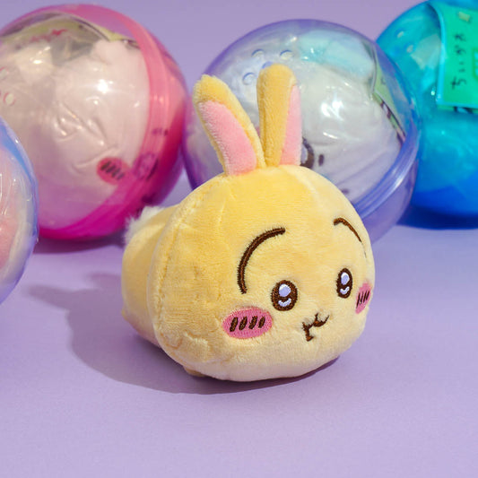 Chiikawa Papa Fluffy Plushie Gachapon