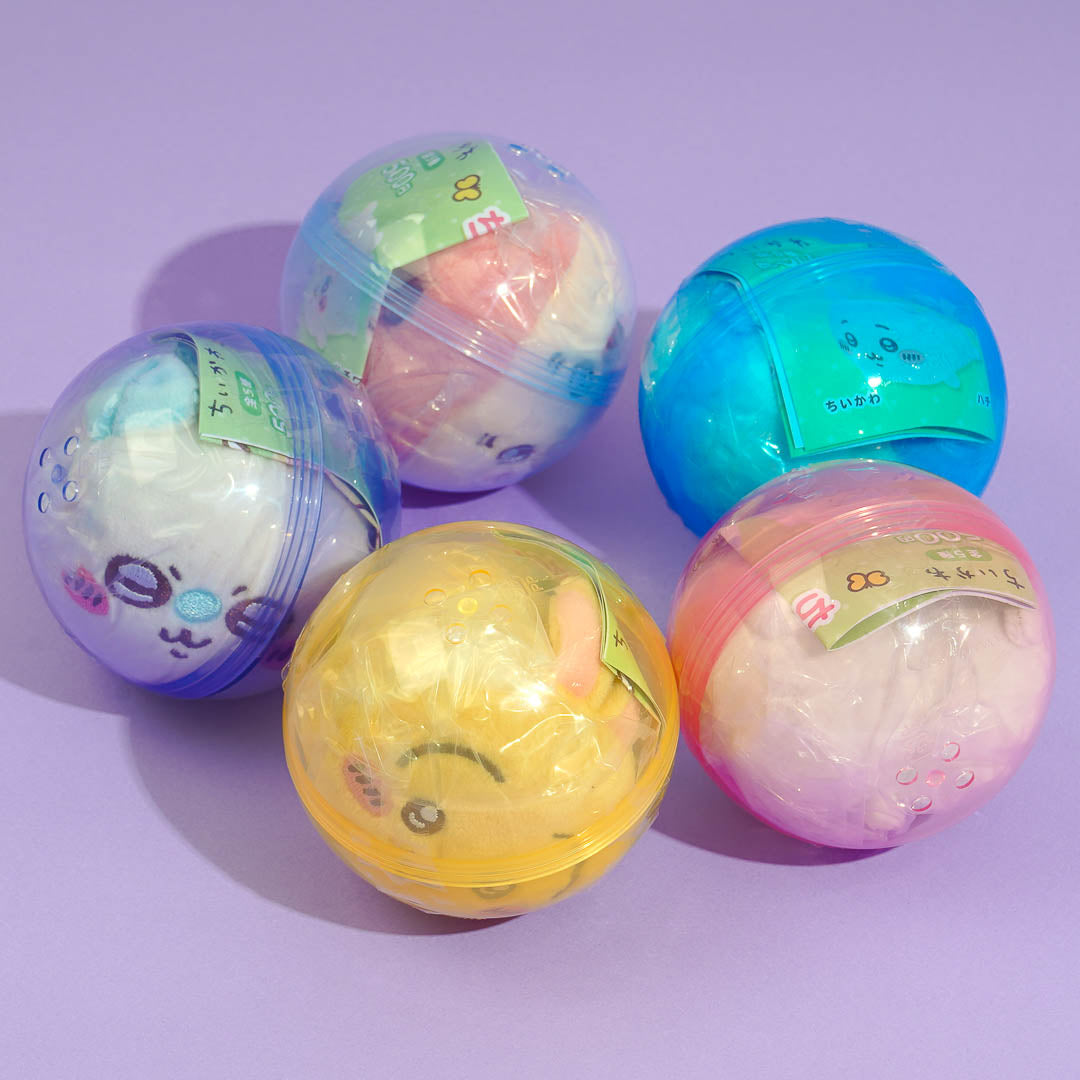 Chiikawa Papa Fluffy Plushie Gachapon