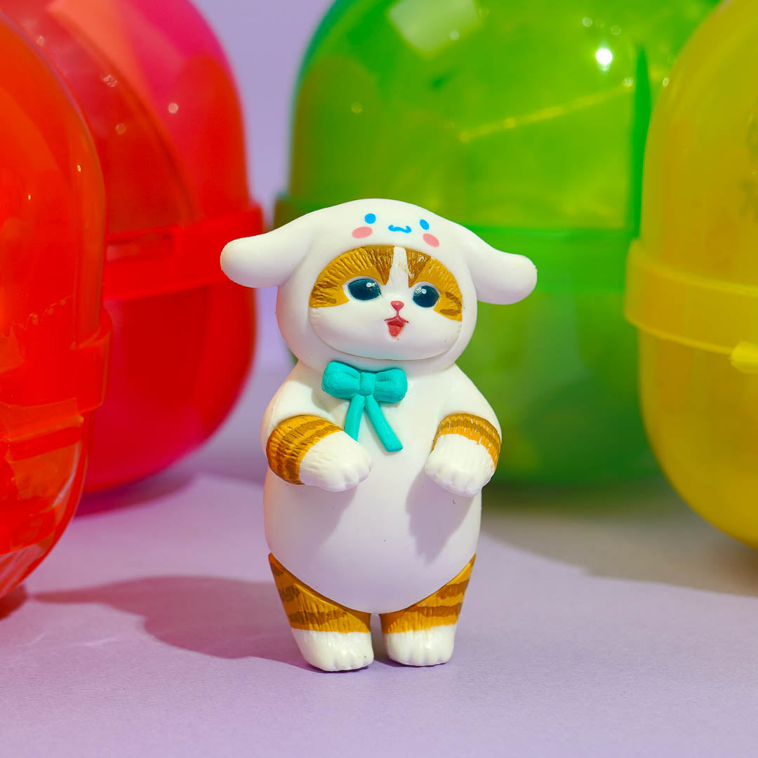 Mofusand×Sanrio Characters Cosplay Figure Gachapon