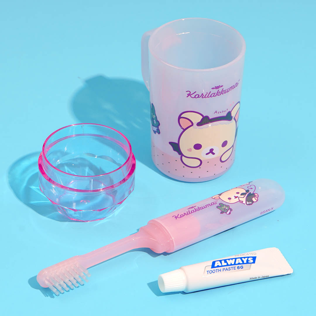 Korilakkuma Little Devil Toothbrush Set
