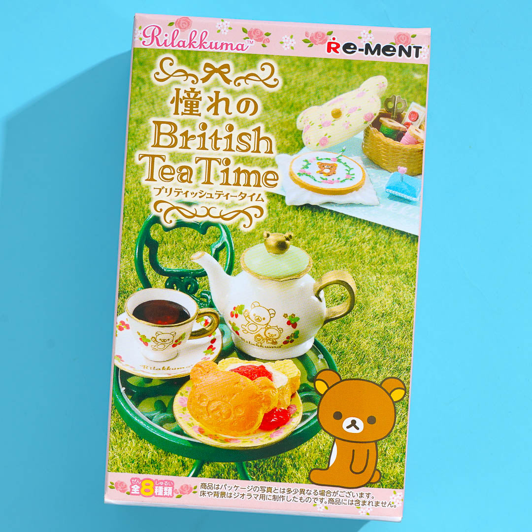 Re-Ment Rilakkuma British Tea Time