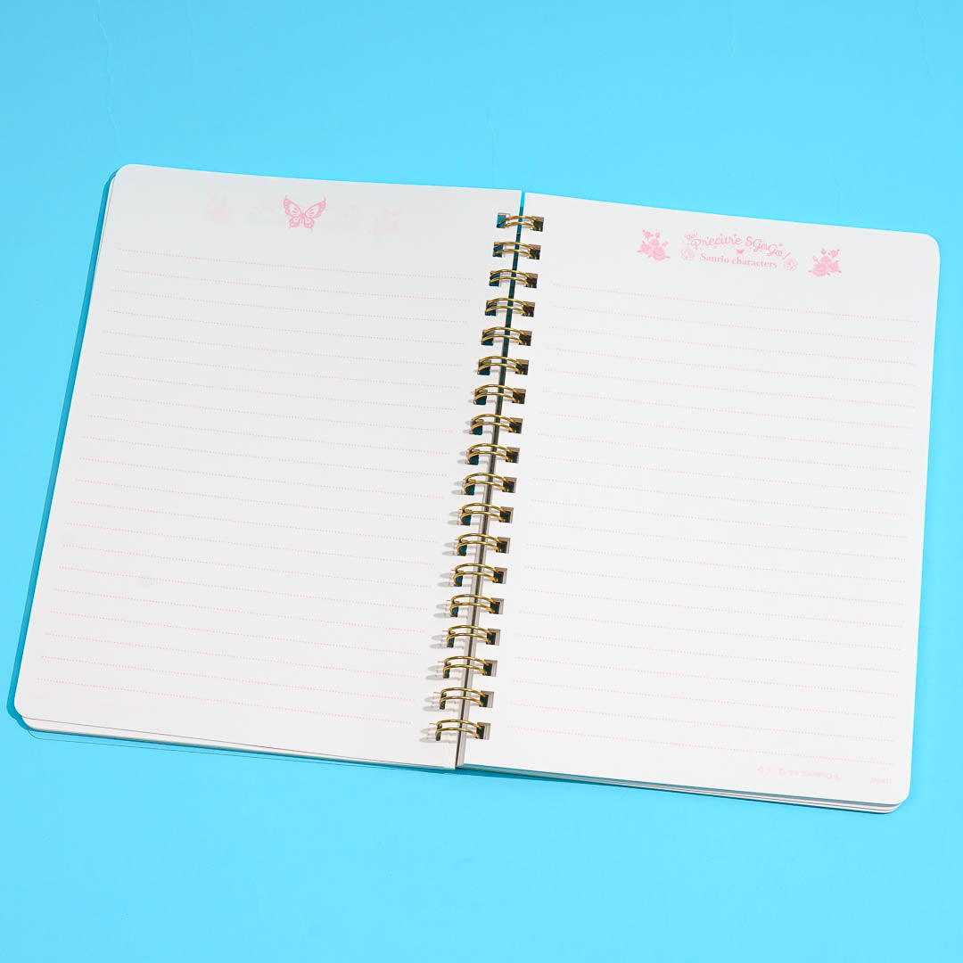 Sanrio Characters x Pretty Cure Double Ring Notebook