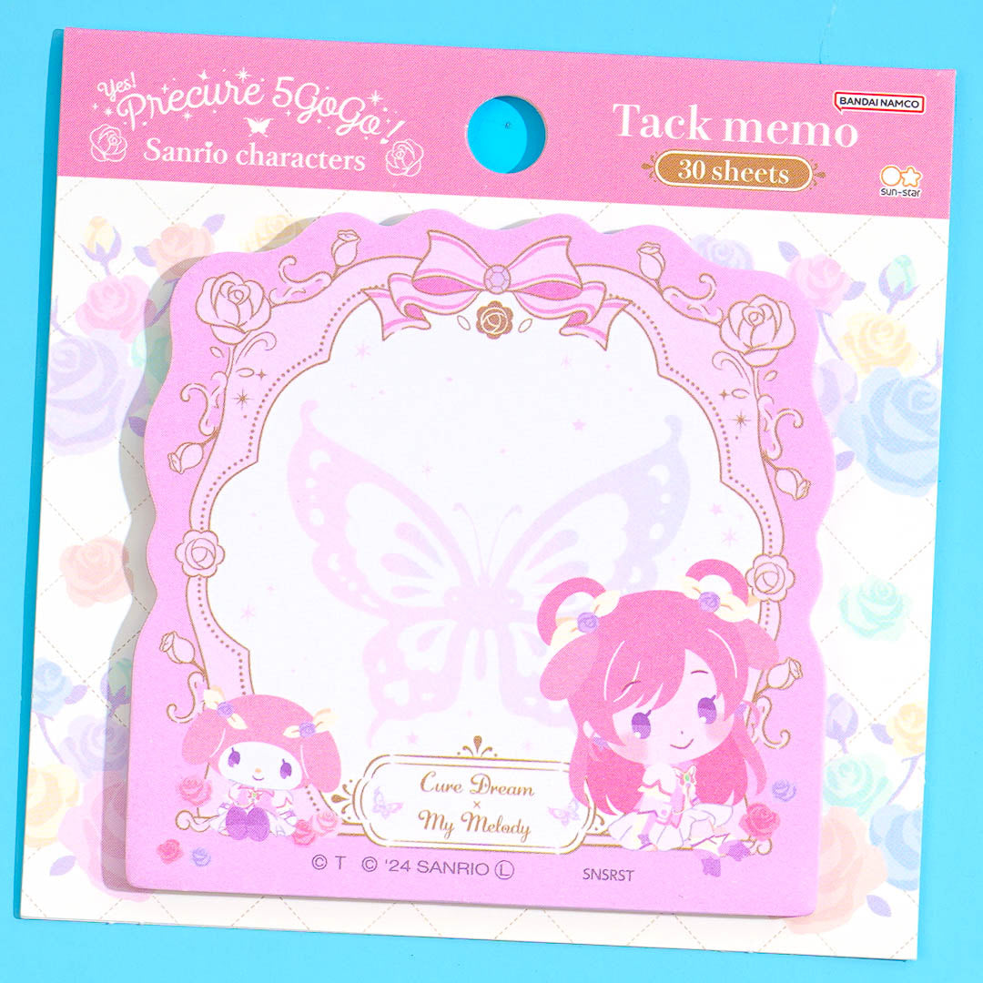 My Melody x Pretty Cure Sticky Notes