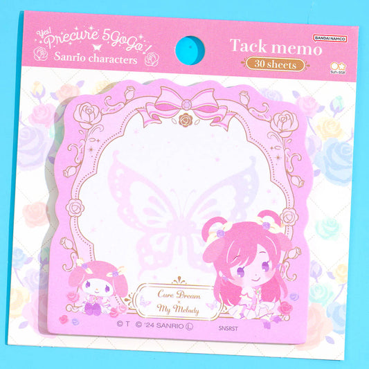 My Melody x Pretty Cure Sticky Notes