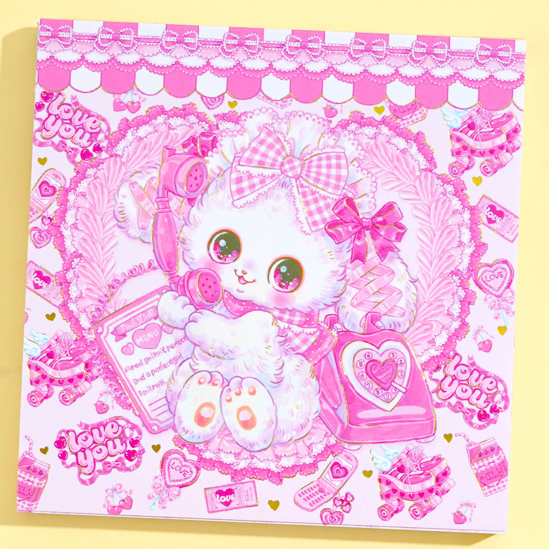 Amenomori Fumika Idol Pink Memo Pad