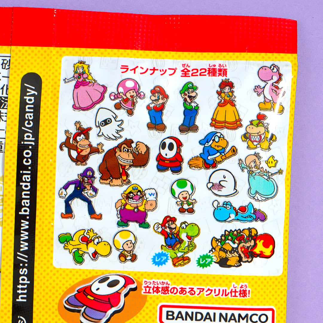 Super Mario Character Collectibles With Gum
