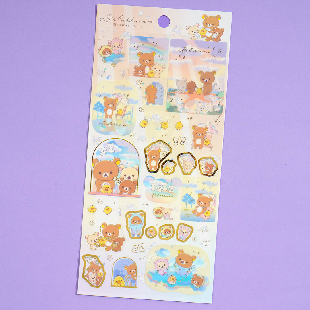 Rilakkuma Rainy Day Stickers