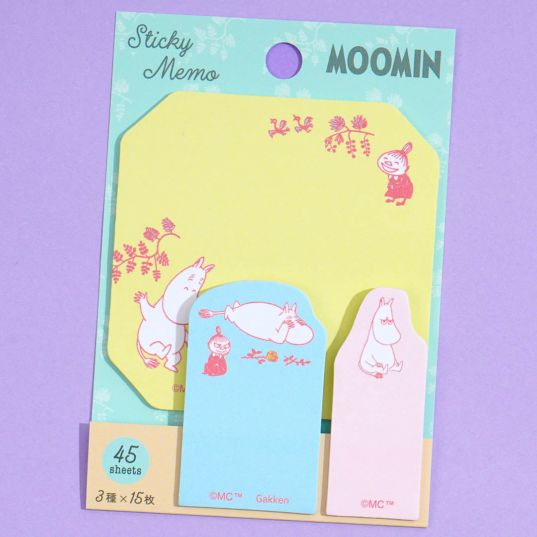 Moomin Flowery Sticky Notes Set